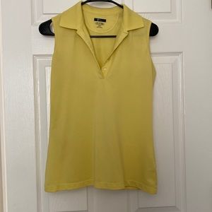Yellow women’s sport polo
